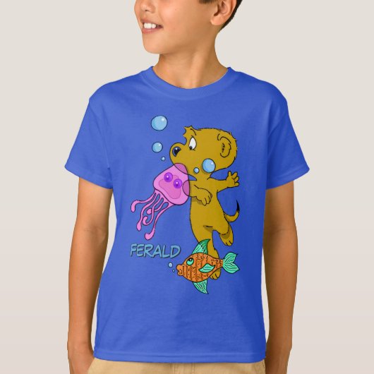 T-shirt La nage de Ferald (Devant)