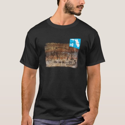 T-shirt La naissance de l'IOS (Devant)
