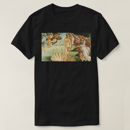 T-shirt La naissance de Vénus Botticelli Renaissance 2 (Design devant)
