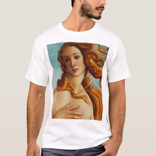 T-shirt La naissance de Vénus (détail), Sandro Botticelli (Devant)