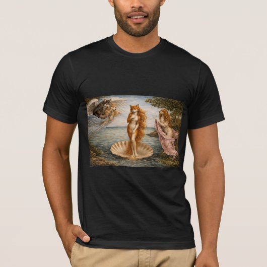 T-shirt La Naissance de Vénus Furry (Devant)