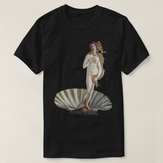 T-shirt La naissance de Vénus par Sandro Botticelli (Design devant)