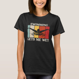 T-shirt La natation M'Apporte Bain Humide Gfit Natation