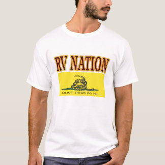 T-SHIRT LA NATION DE RV NE MARCHENT PAS SUR MOI