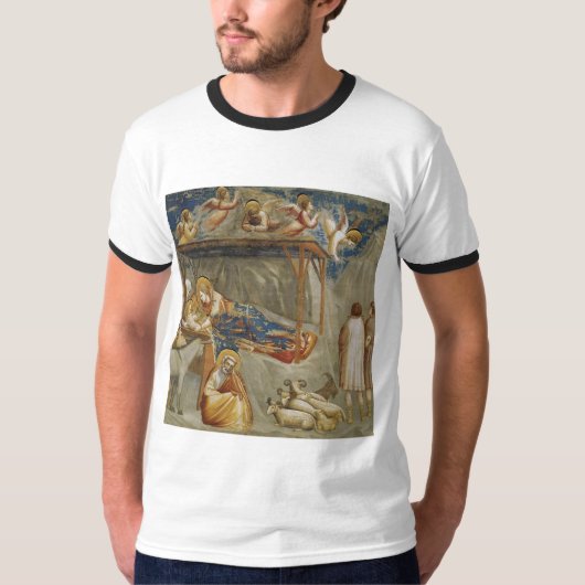 T-shirt La Nativité de Jésus Christ par Giotto (Devant)