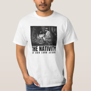 T-shirt La Nativité De Notre Seigneur Jésus Christ Noël