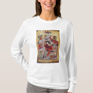 T-shirt La nativité, icône russe, XVIème siècle