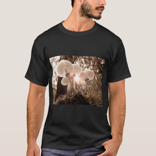 T-shirt La nature des champignons forestiers (Devant)