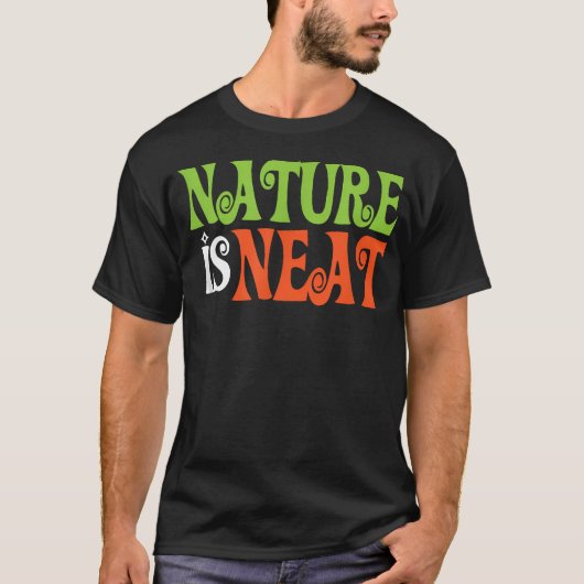 T-shirt La nature est soignée (Devant)