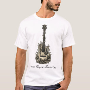 T-shirt La nature joue sur des tons mineurs