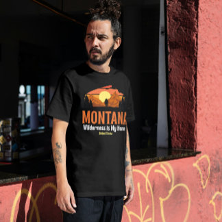 T-shirt La nature sauvage est ma maison – Racines du Monta