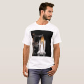 T-shirt La navette spatiale Atlantis est prête (Devant entier)