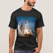 T-shirt La navette spatiale Colombie souffle (Devant)