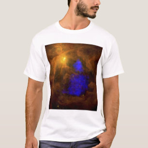 T-shirt La nébuleuse Orion dans l'infrarouge