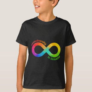 T-shirt La Neurodiversité est un bel autisme Neurodivergen