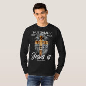 T-shirt La normale ne revient pas (Devant entier)