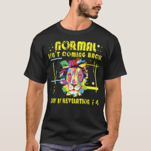 T-shirt La normale ne revient pas Christian Jésus Lion Abs