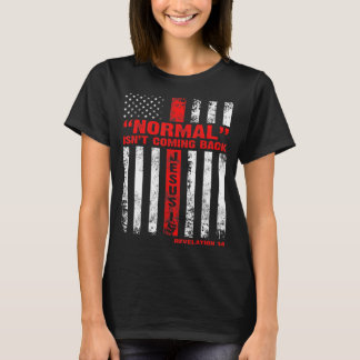 T-shirt La normale ne revient pas, mais Jésus est révélati
