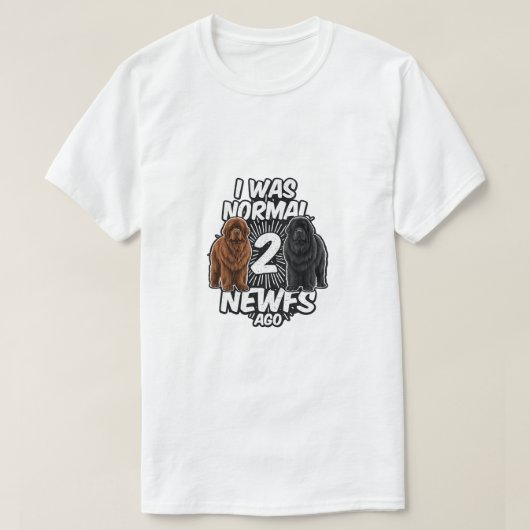 T-shirt La normalité était surfaitement vantée (Design devant)