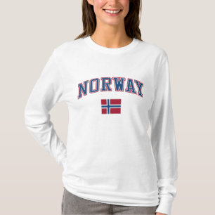T-shirt La Norvège + Drapeau