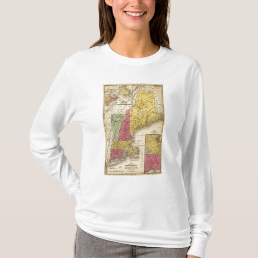 T-shirt La Nouvelle Angleterre 3 (Devant)