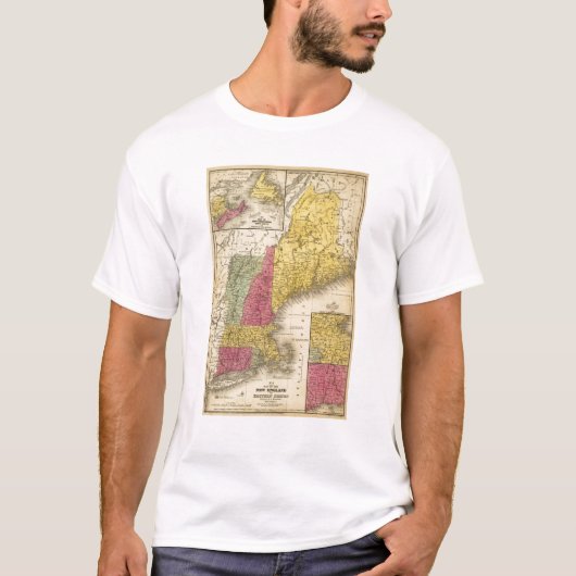 T-shirt La Nouvelle Angleterre 3 (Devant)