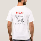 T-shirt La nouvelle chemise de viande (Dos)