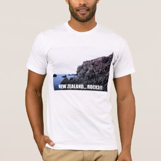 T-shirt La Nouvelle Zélande… Roches ! ! !