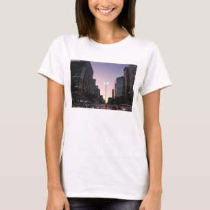 T-shirt La nuit dans l'avenue de Paulista - Sao Paulo