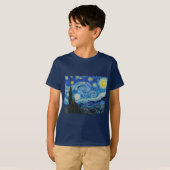 T-shirt la nuit étoilée 1889 par vincent van gogh (Devant entier)