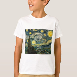 T-shirt La nuit étoilée de Vincent van Gogh (1889)