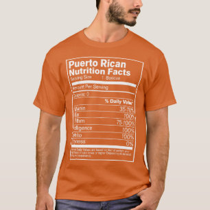 T-shirt La nutrition portoricaine 2