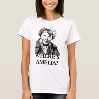 T-shirt Là où est l'aviation Spleeburgen de femme d'Amelia