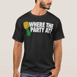 T-shirt Là où la fête à Funny s'agenouille à l'envers du p