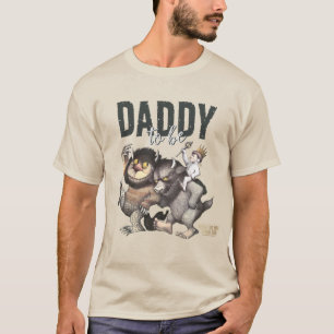 T-shirt Là où les bêtes sauvages sont   Futur papa