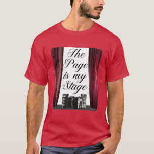 T-shirt La page est mon scénariste Slogan
