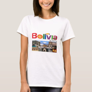 T-shirt Là Paix Bolivie tourisme