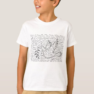 T-shirt La paix dans chaque langue