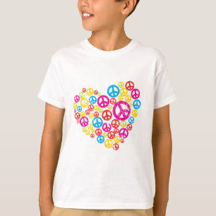 T-shirt La paix dans le coeur