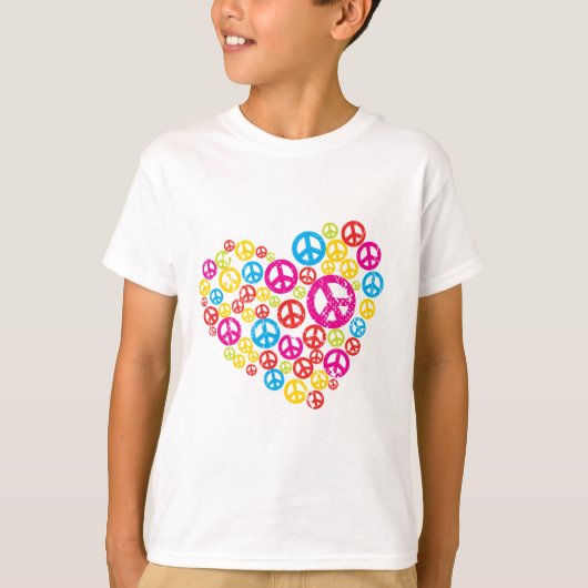 T-shirt La paix dans le coeur (Devant)