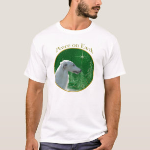 T-shirt La paix de Borzoi