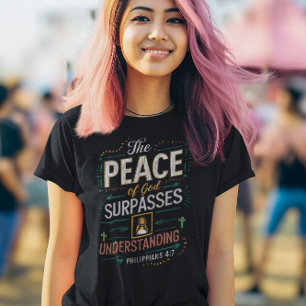 T-shirt La paix de Dieu dépasse la compréhension.