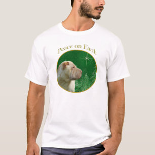 T-shirt La paix de Shar-Pei en Chine