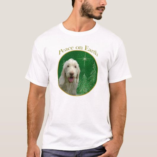 T-shirt La paix de Spinone Italiano (Devant)