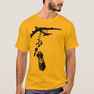 T-shirt la paix est la bombe