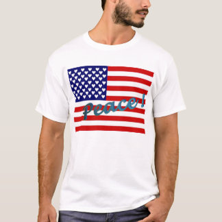 T-shirt La paix est patriotique