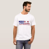 T-shirt La paix est patriotique (Devant entier)