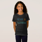 T-Shirt La paix est une bénédiction (Devant entier)