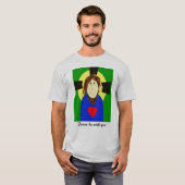 T-shirt La paix soit avec vous (Devant entier)