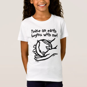T-Shirt La paix sur terre commence avec moi !